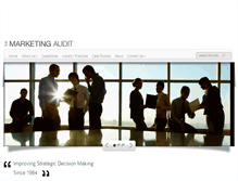 Tablet Screenshot of marketingaudit.com